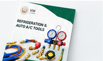 HW refrigeration and auto A/C tools product catalog